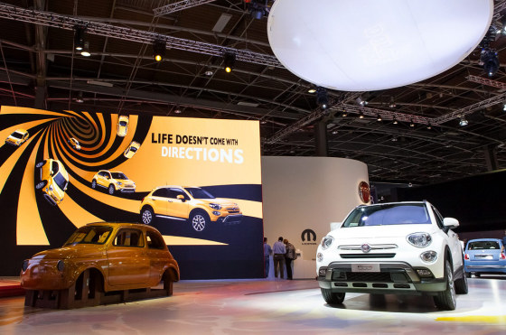 Fiat 500X en el Salón de París 2014