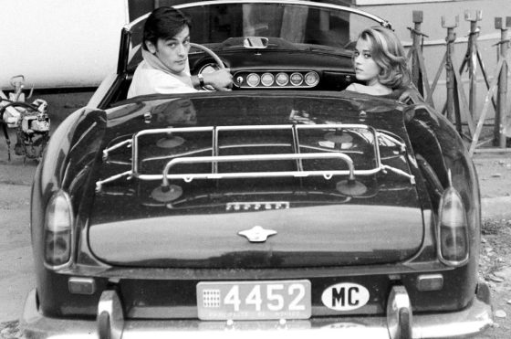 La Ferrari de Baillon con Delon y Fonda en 1964.