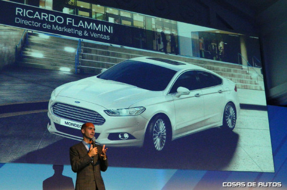 Ricardo Flammini, responsable de marketing y ventas de Ford Argentina