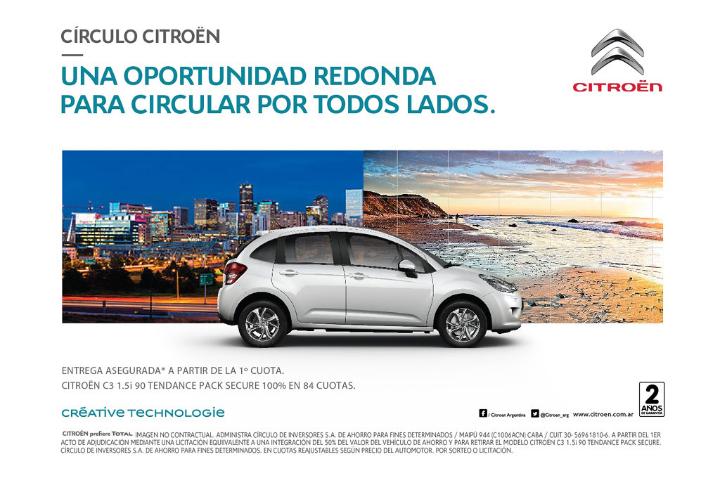 Círculo Citroën actualizó su Plan de Ahorro