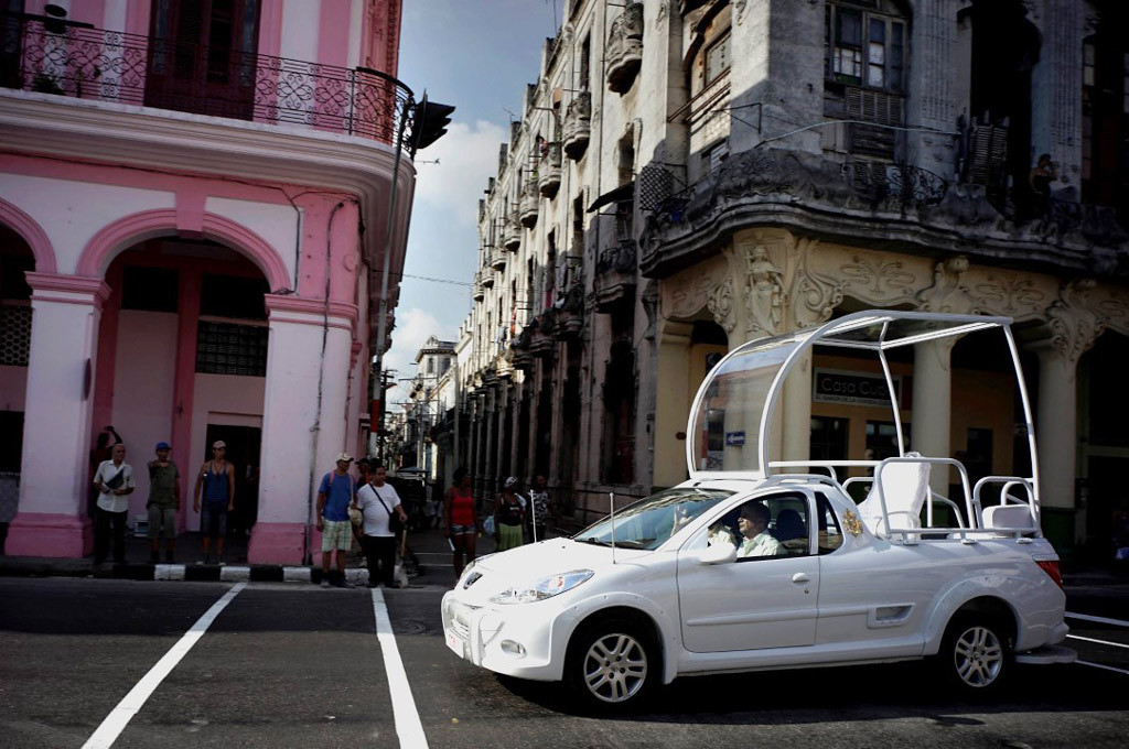 El papamóvil cubano será una Peugeot Hoggar