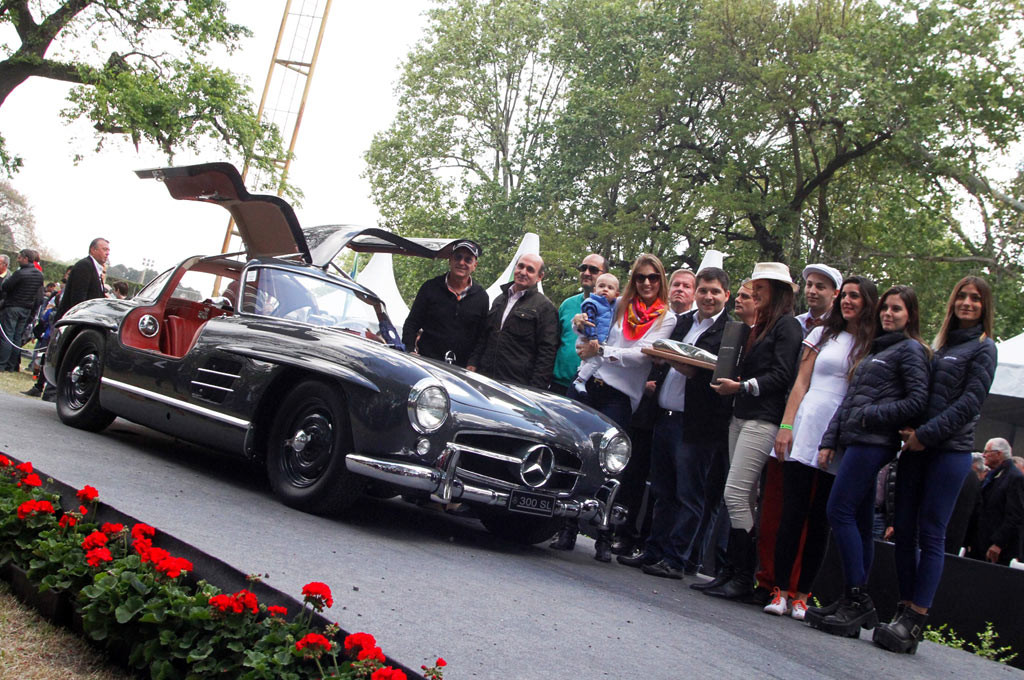 Autoclásica 2015: el premio mayor fue para un Mercedes-Benz "Alas de Gaviota" de 1955