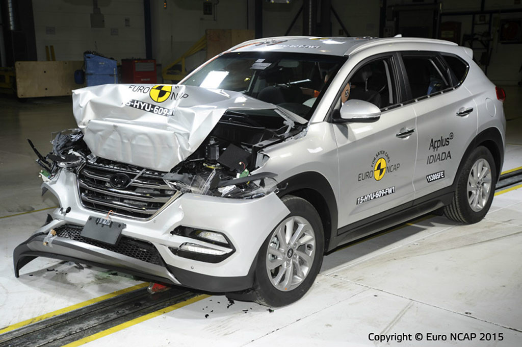 La nueva Hyundai Tucson obtuvo altsima calificacin de Euro NCAP