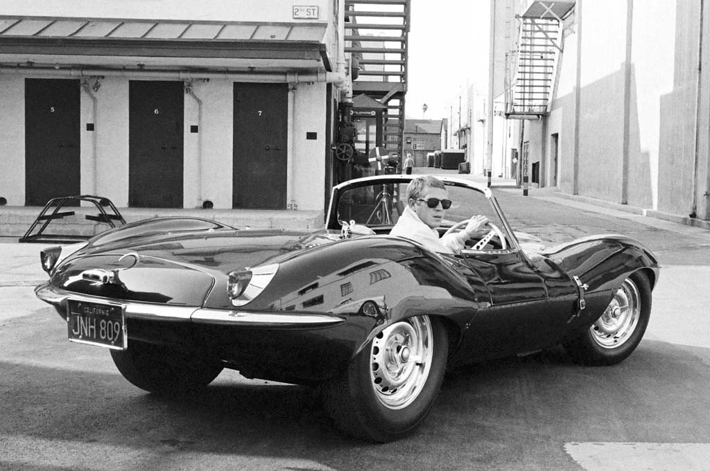 Jaguar XKSS y Steve McQueen