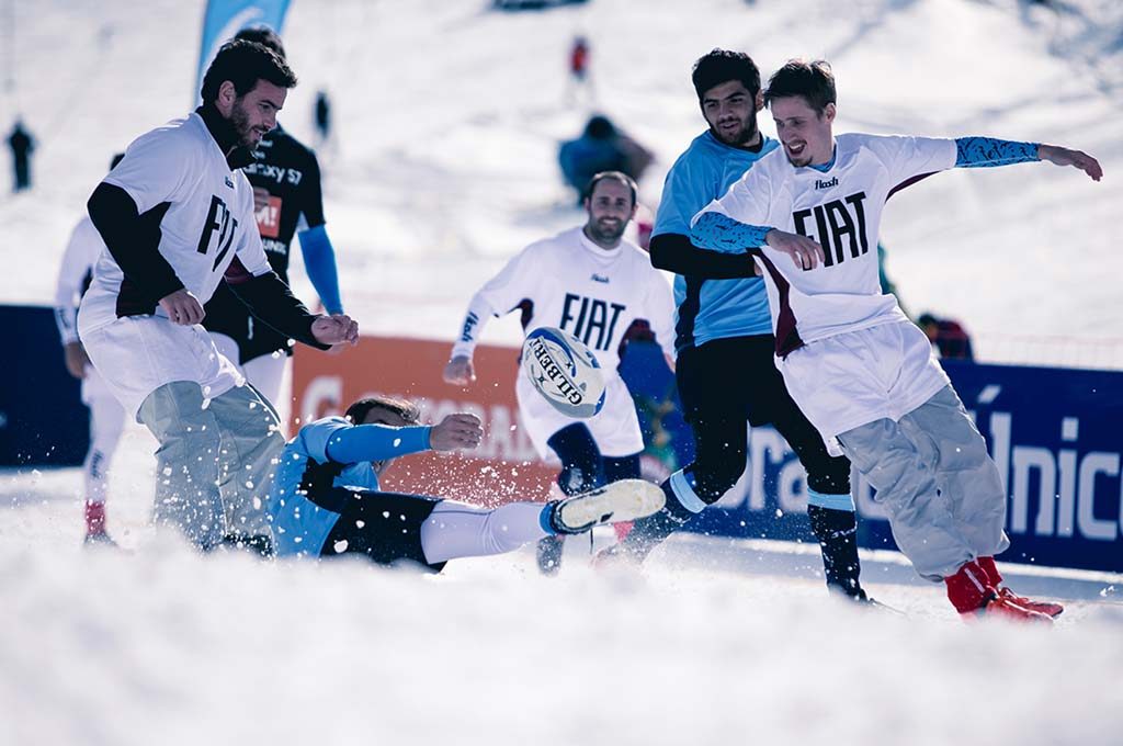 Fiat auspicia el Rugby Snow Challenge