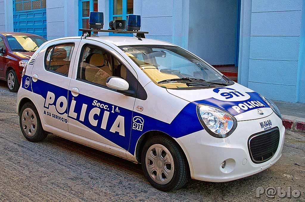 Geely LC de la policía de Montevideo