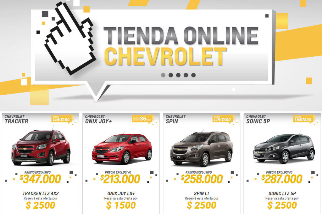Tienda Online Chevrolet