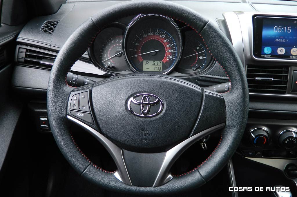 Test Toyota Yaris - Foto: Cosas de Autos