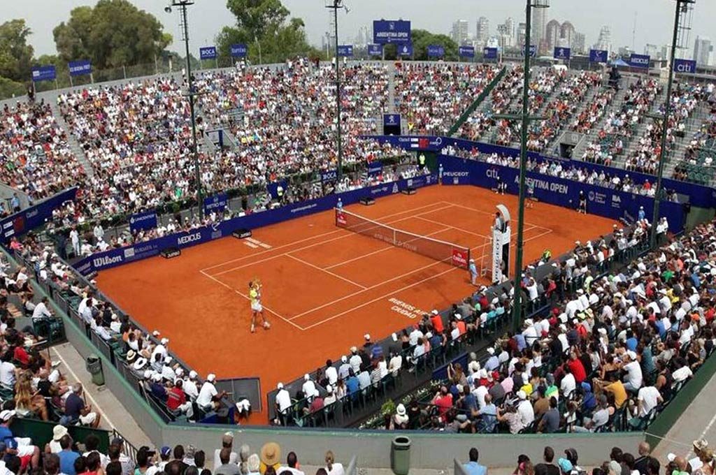 El Argentina Open se juega, como cada verano, en el Buenos Aires Lawn Tennis Club.