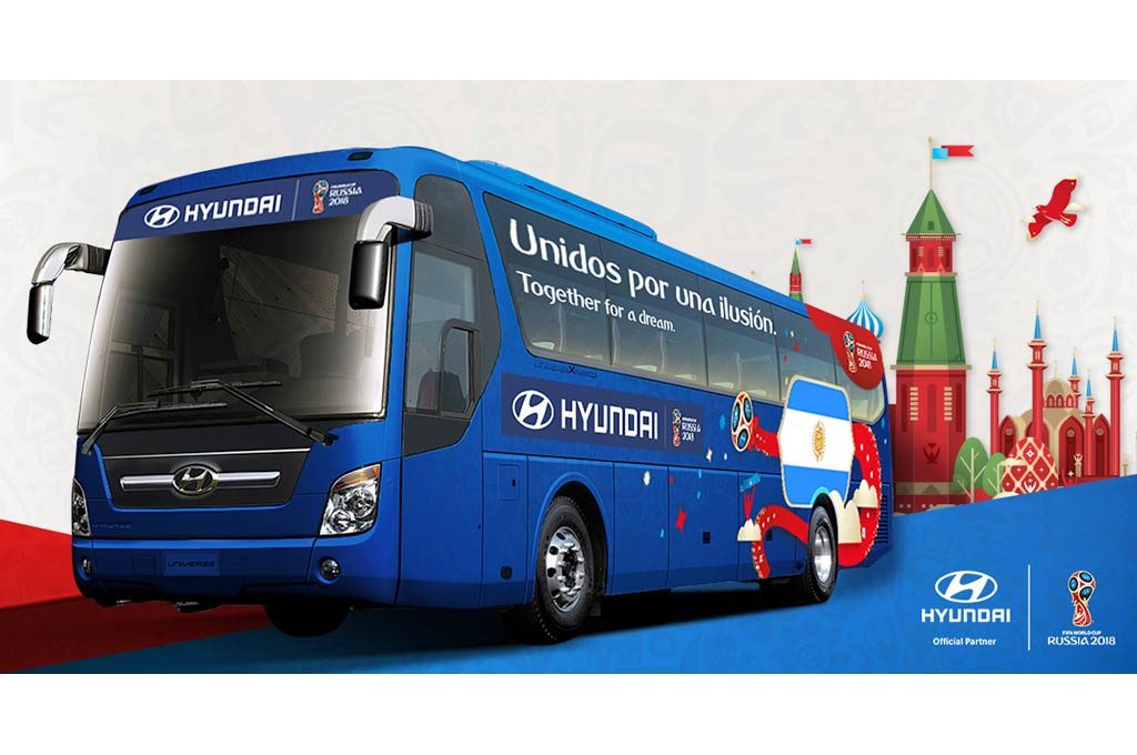 Hyundai bus de Argentina