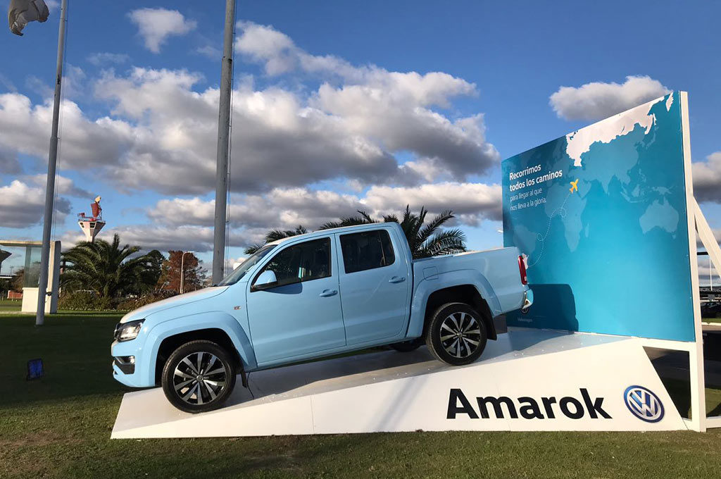 VW Amarok en Ezeiza durante el Mundial 2018