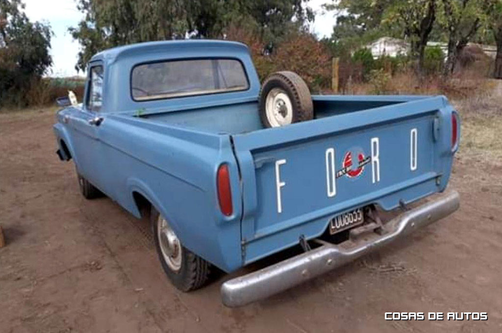 Ford F100 1964 rematada en La Pampa