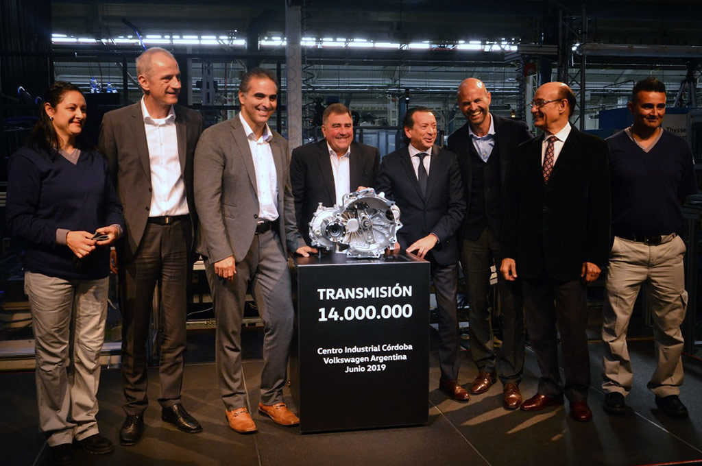 VW celebra 14 millones de unidades de cajas de velocidad producidas en Córdoba