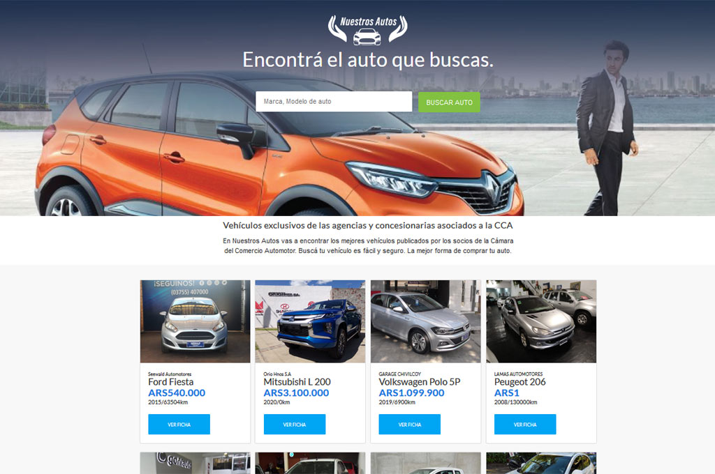 Portal NuestrosAutos.com.ar