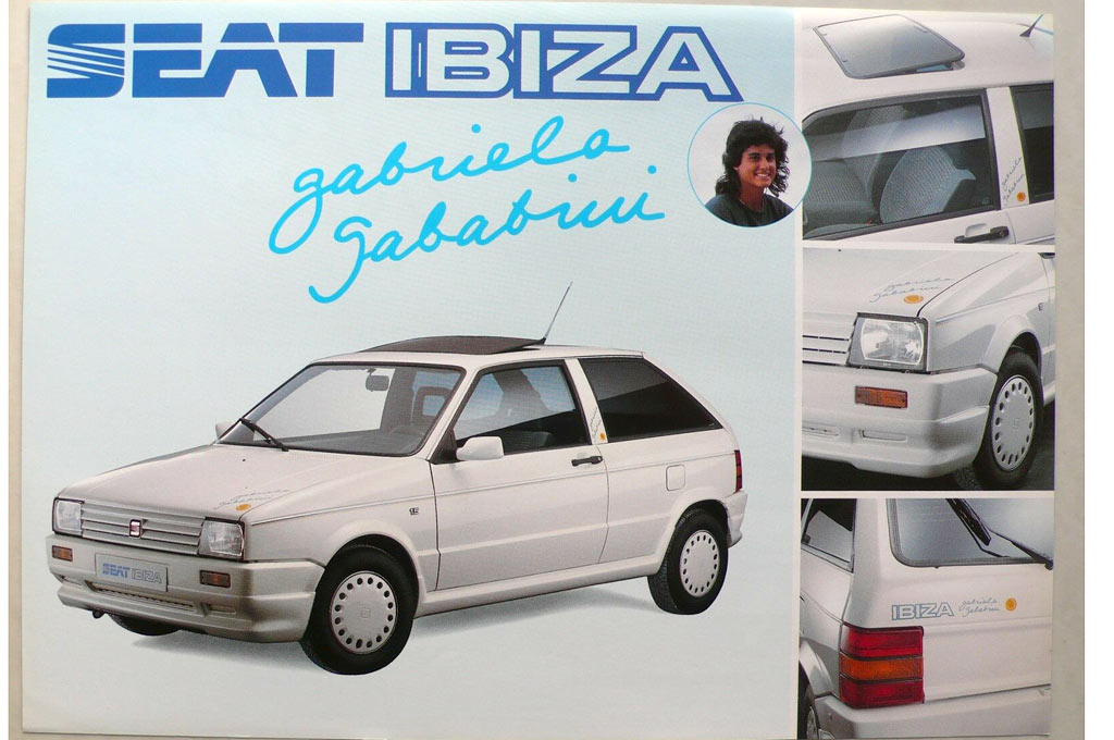 Seat Ibiza - Gabriela Sabatini