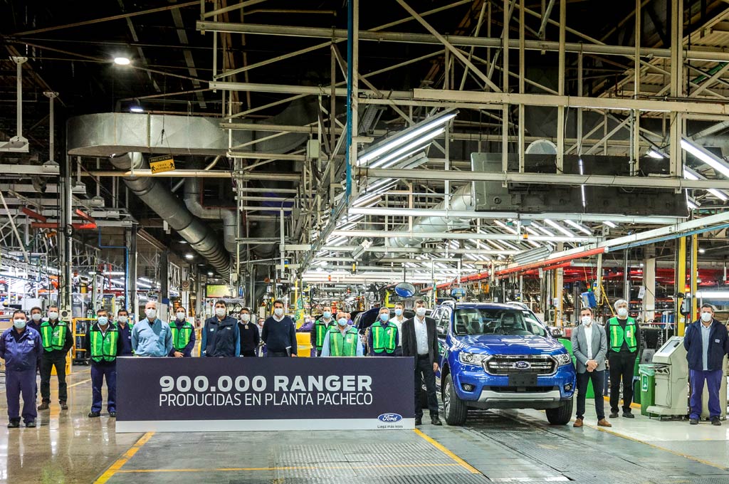 Ford Ranger 900 mil unidades