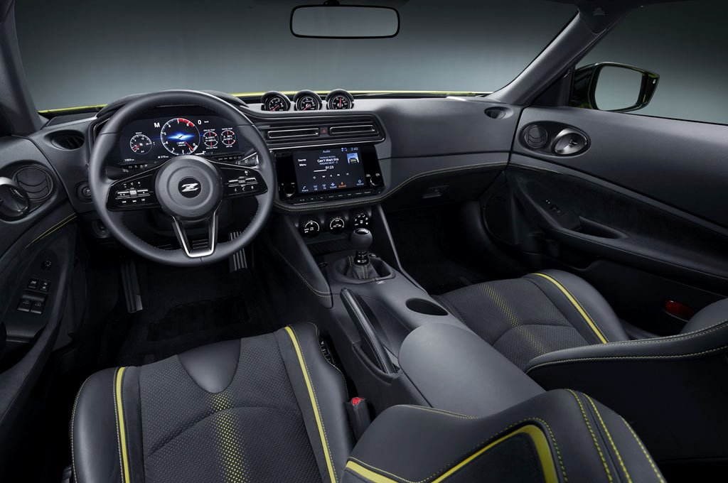Interior del Nissan Z Proto