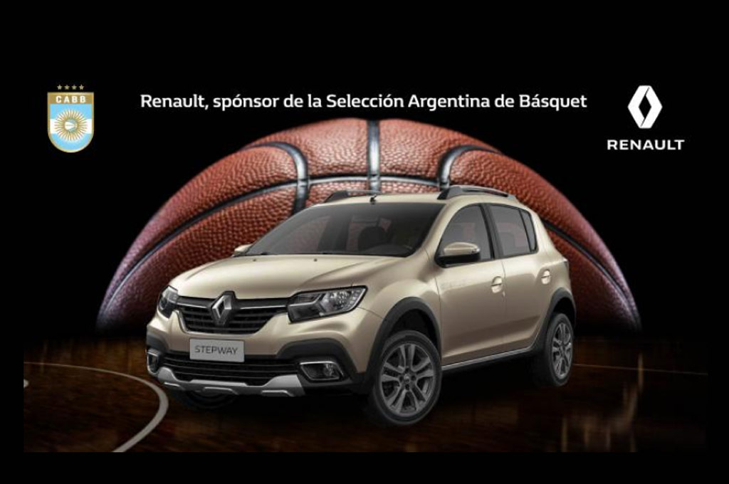 Renault es la automotriz oficial de la Selección Argentina de Básquet