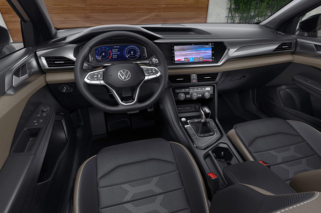 Interior del Volkswagen Taos