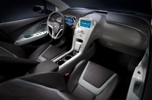 El interior del Chevrolet Volt