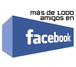 Sorteo 1000 amigos de Facebook.