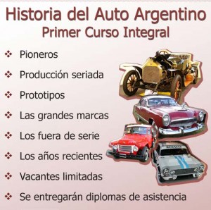 Primer Curso de Historia del Auto argentino
