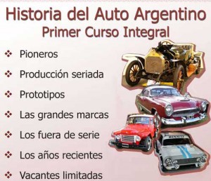 Primer Curso de Historia del Auto argentino