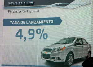 Chevrolet presentÃ³ el Aveo G3;