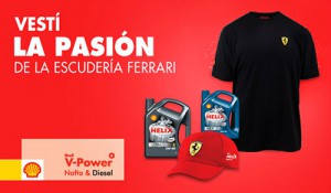 Shell Argentina lanza una promociÃ³n para fanÃ¡ticos de Ferrari