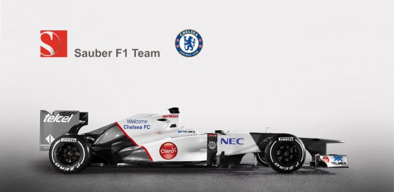 Sauber y Chelsea concretan el primer acuerdo publicitario entre el fútbol y la Fórmula 1