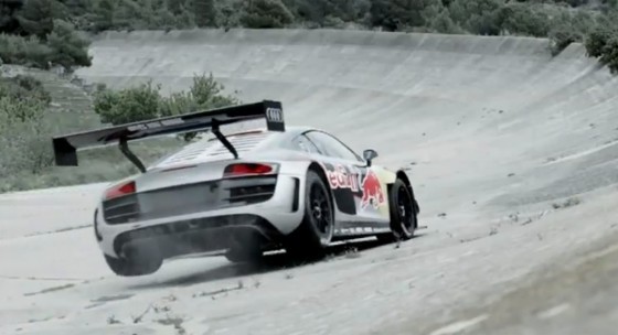 Carlos Sainz quebró el récord del olvidado óvalo de Terramar con Audi R8 LMS