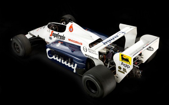 Toleman-Hart de Fórmula 1 que corrió Ayrton Senna