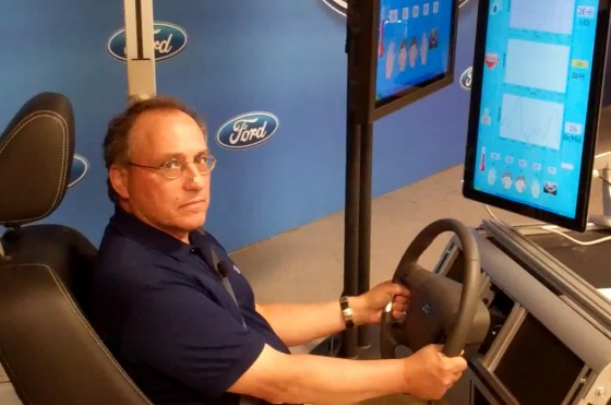 Jeff Greenberg, técnico senior líder del laboratorio de Ford.