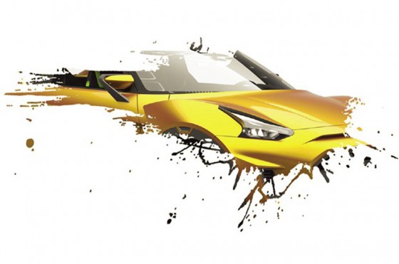 Imagen teaser del concept car que presentará Nissan en el Salón de San Pablo 2012