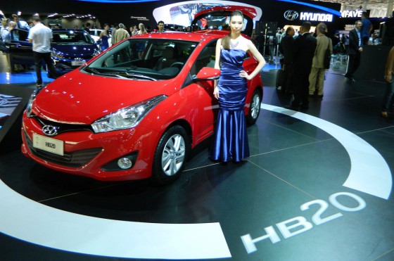 Hyundai HB20 en el Salón de San Pablo 2012