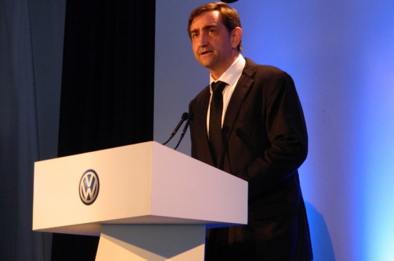 El nuevo presidente de Volkswagen Argentina, el español Emilio Sáenz.