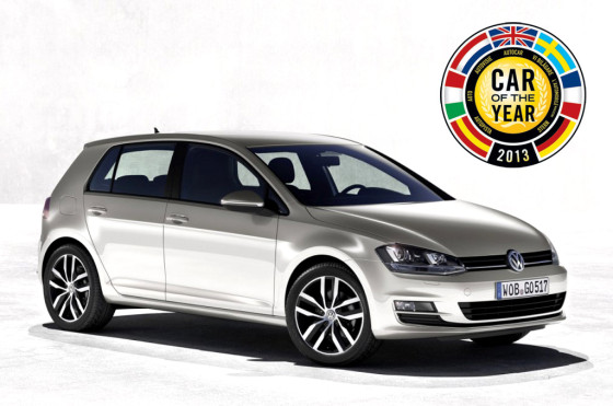 El Volkswagen Golf VII fue elegido Car Of the Year 2013