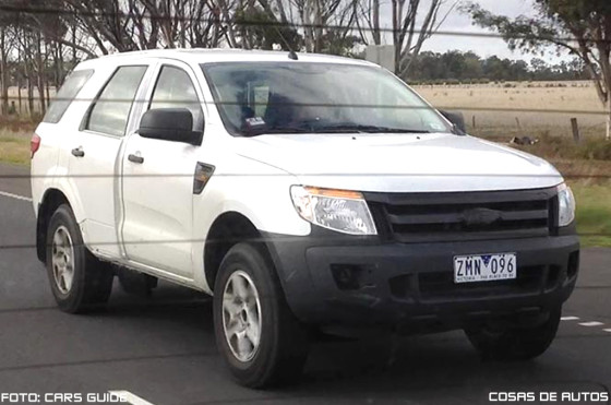 Ford Everest visto en Australia . Foto: Cars Guide