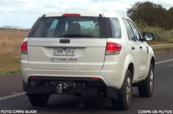 Ford Everest visto en Australia . Foto: Cars Guide