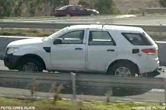 Ford Everest visto en Australia . Foto: Cars Guide