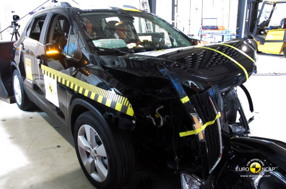 Chevrolet Tracker (Trax) consiguió las 5 estrellas EuroNCAP