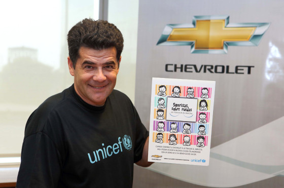 Chevrolet y UNICEF presentan 'Sonrisas sobre Ruedas, un porvenir en marcha'