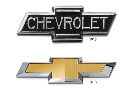 El moño, emblema de Chevrolet, cumple 100 años