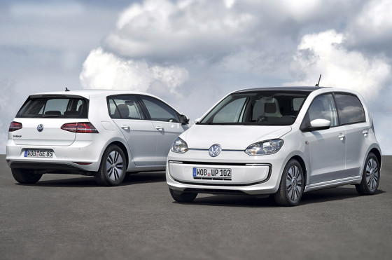 VW e-Golf y VW Up!