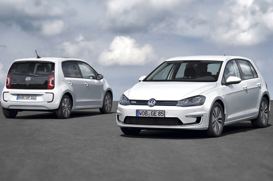 VW e-UP! y VW e-Golf