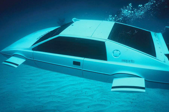 El Lotus Esprit de James Bond en "The Spy Who Loved Me"