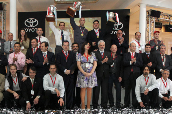 Posventa: Toyota Argentina premió a los mejores prestadores de su red de concesionarios
