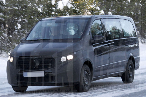 Mercedes-Benz Vito 2014 en fase de pruebas