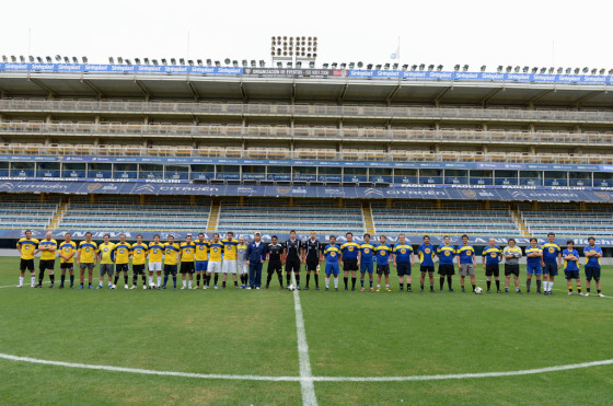 Citroën y Total festejaron su alianza en Boca