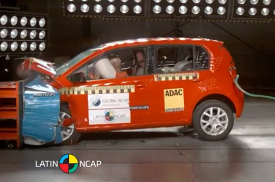 Volkswagen up! testeado por Latin NCAP